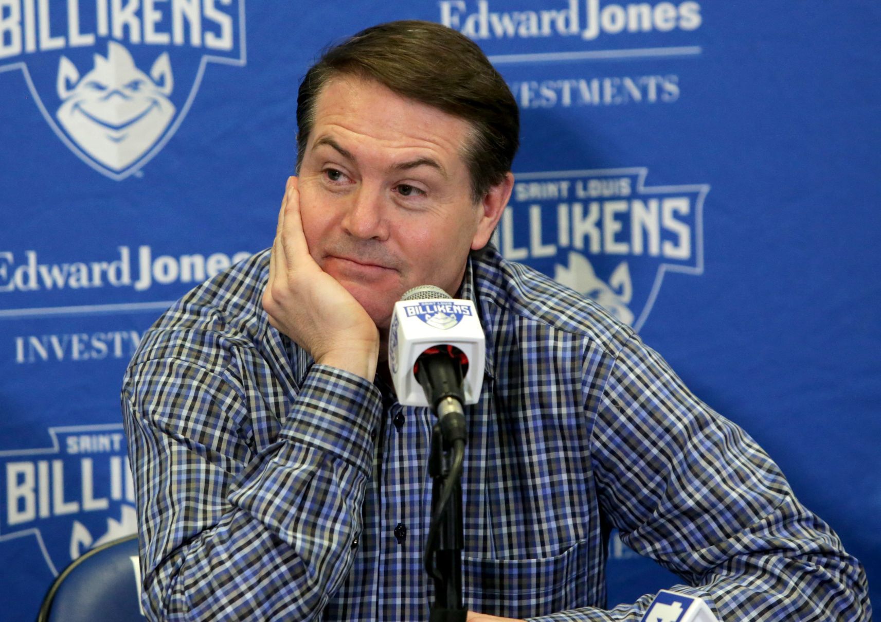 SLU Billikens press conference